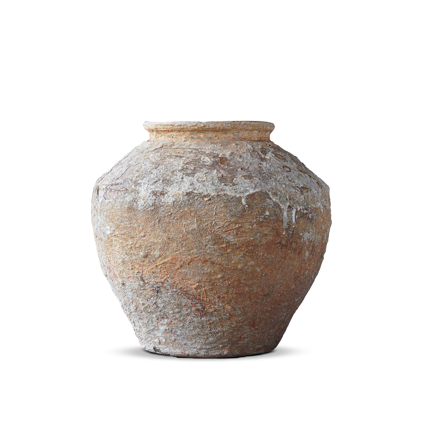 Small Brown Clay Water Pot