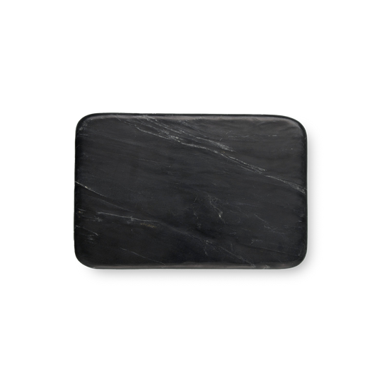 Small Pastry Slab Black Marble