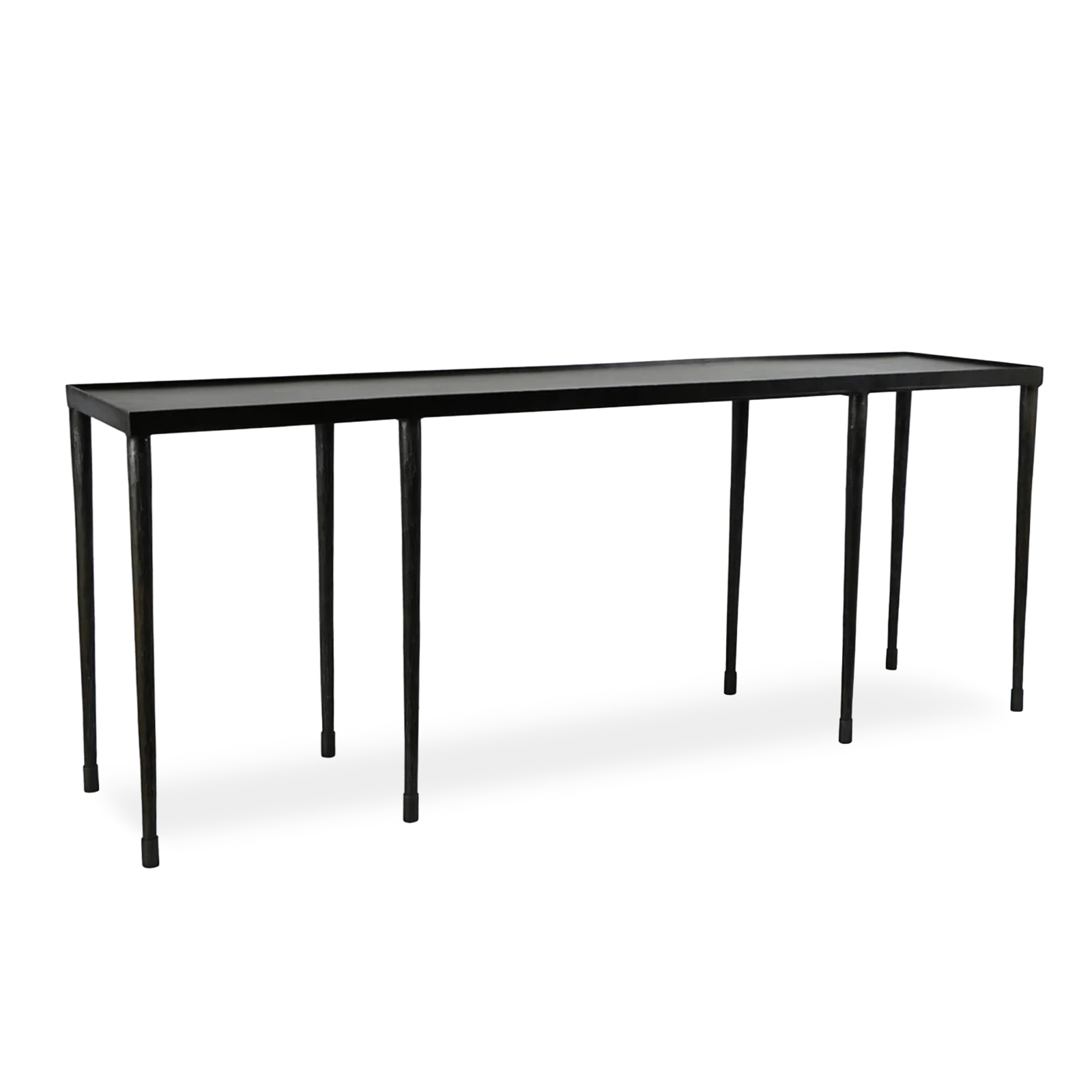 Steven Console Table hand-hammered legs