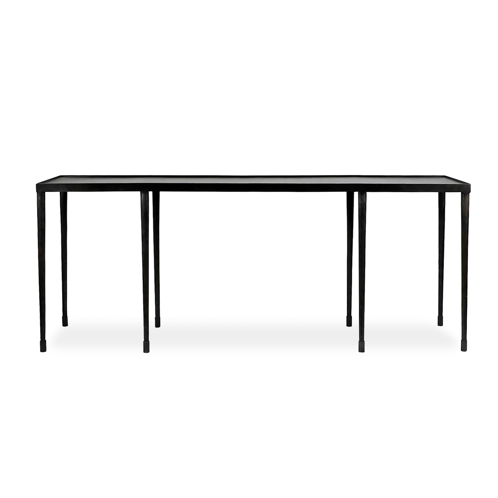 Steven Console Table hand-hammered legs