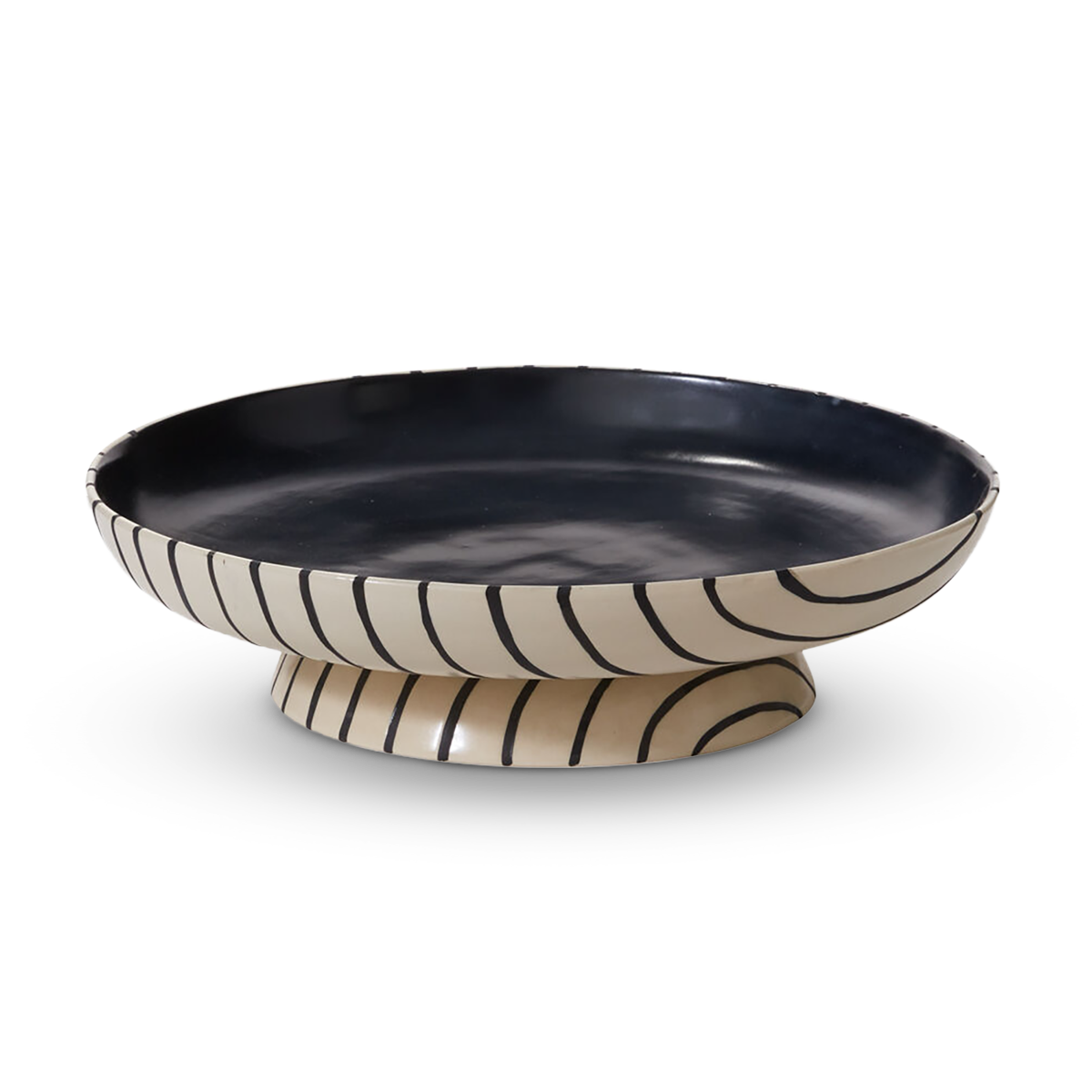 Striped Stone Bowl