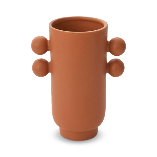 Terracotta Spheres Vase