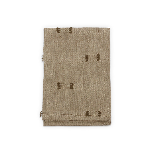 Thread Tied Napkin Set of 4 - Burnt Olive