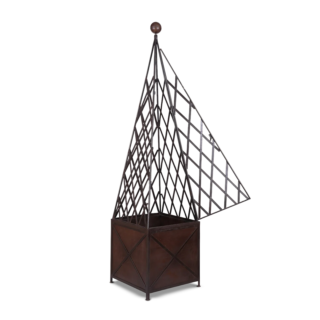 Trellis Obelisk open door