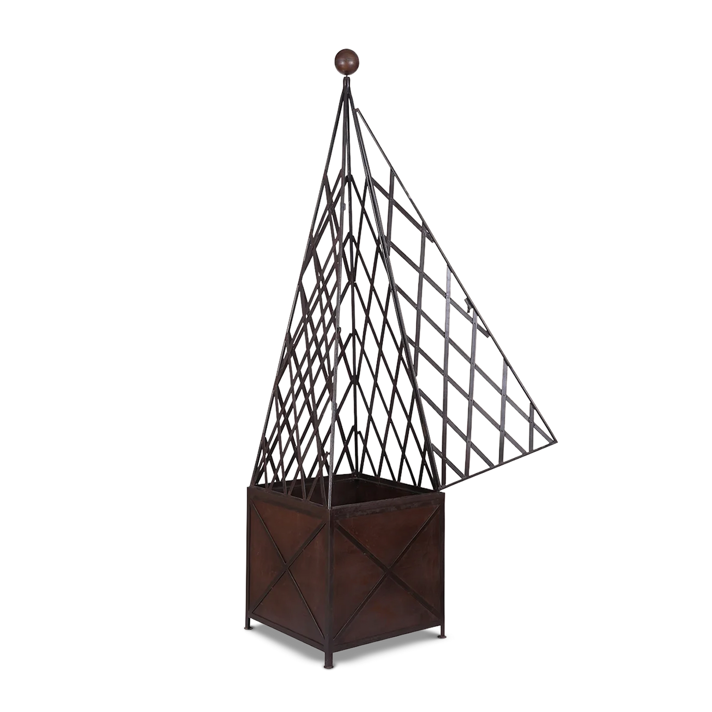 Trellis Obelisk open door