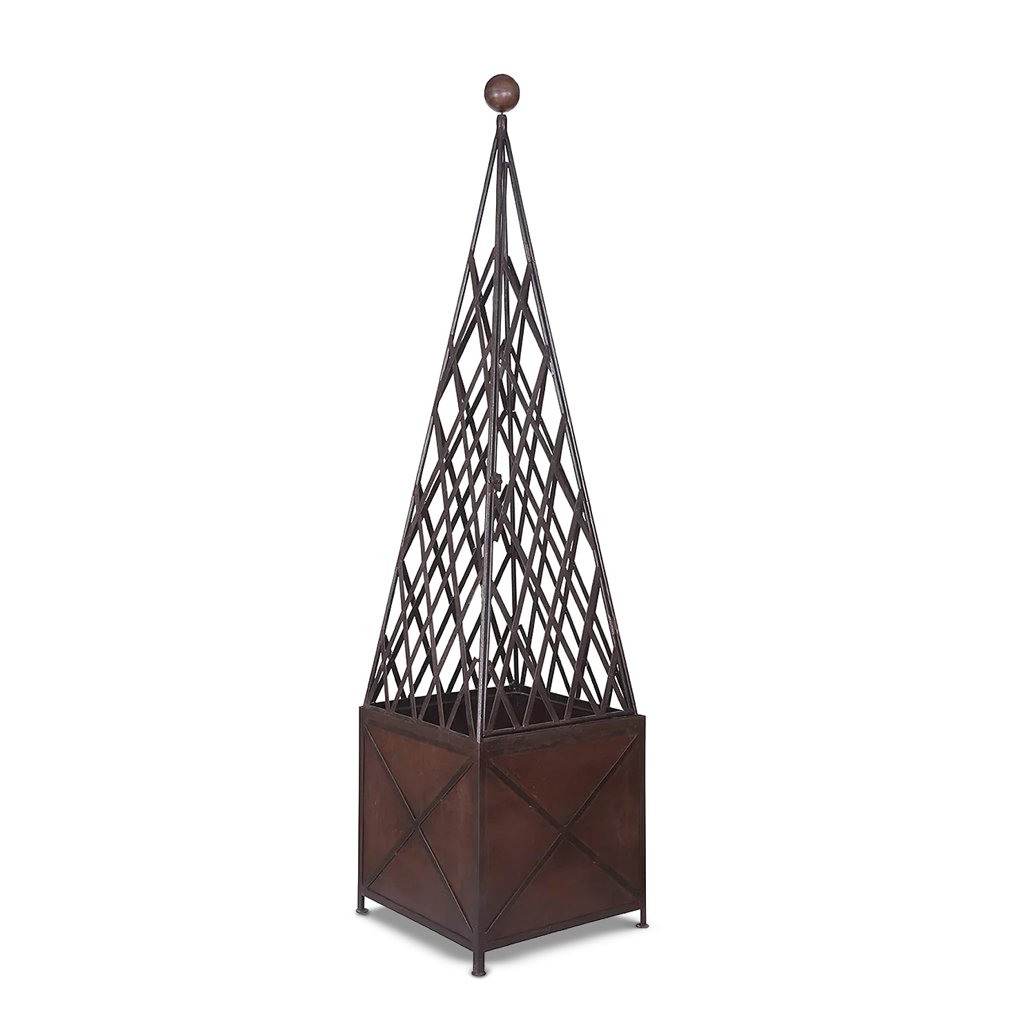 Trellis Obelisk side