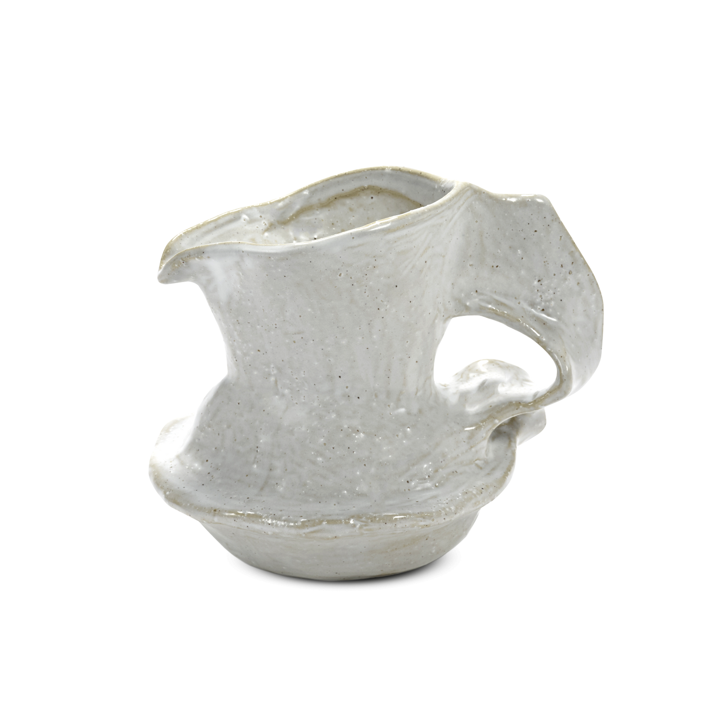 Vase White Rosie 01