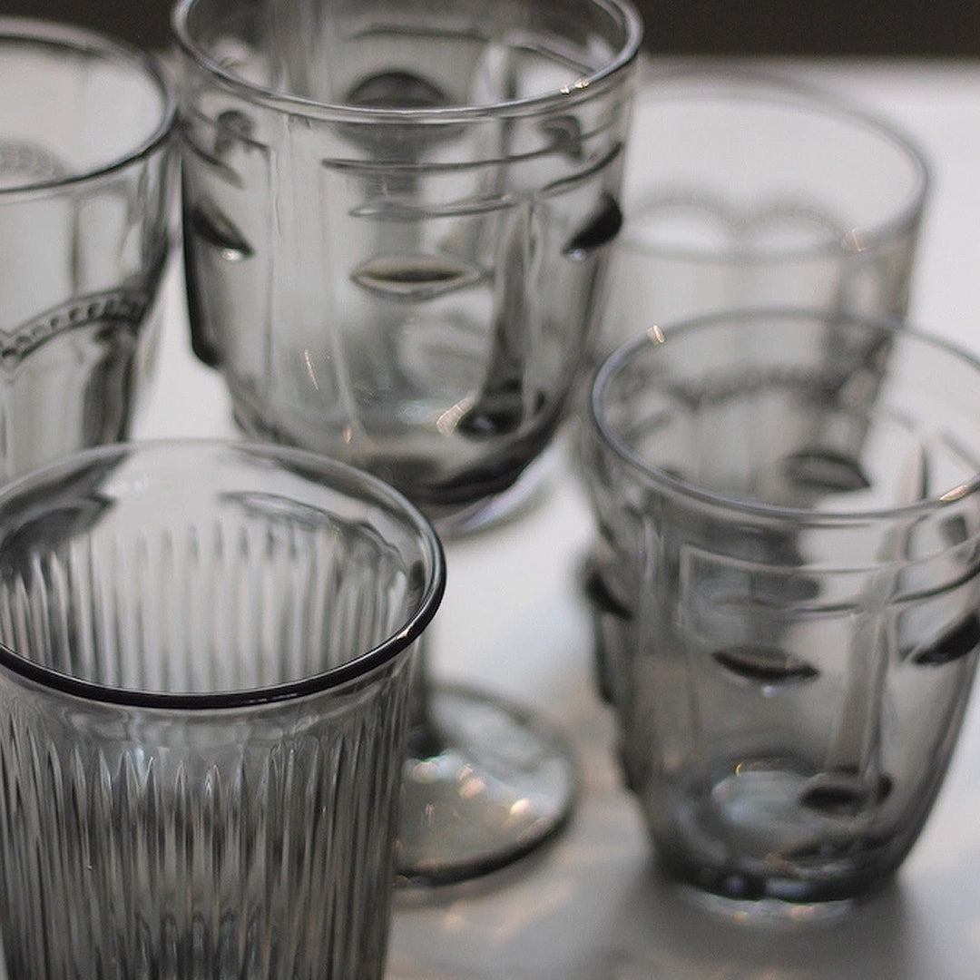 Visage Grey Water Glass lifestyle