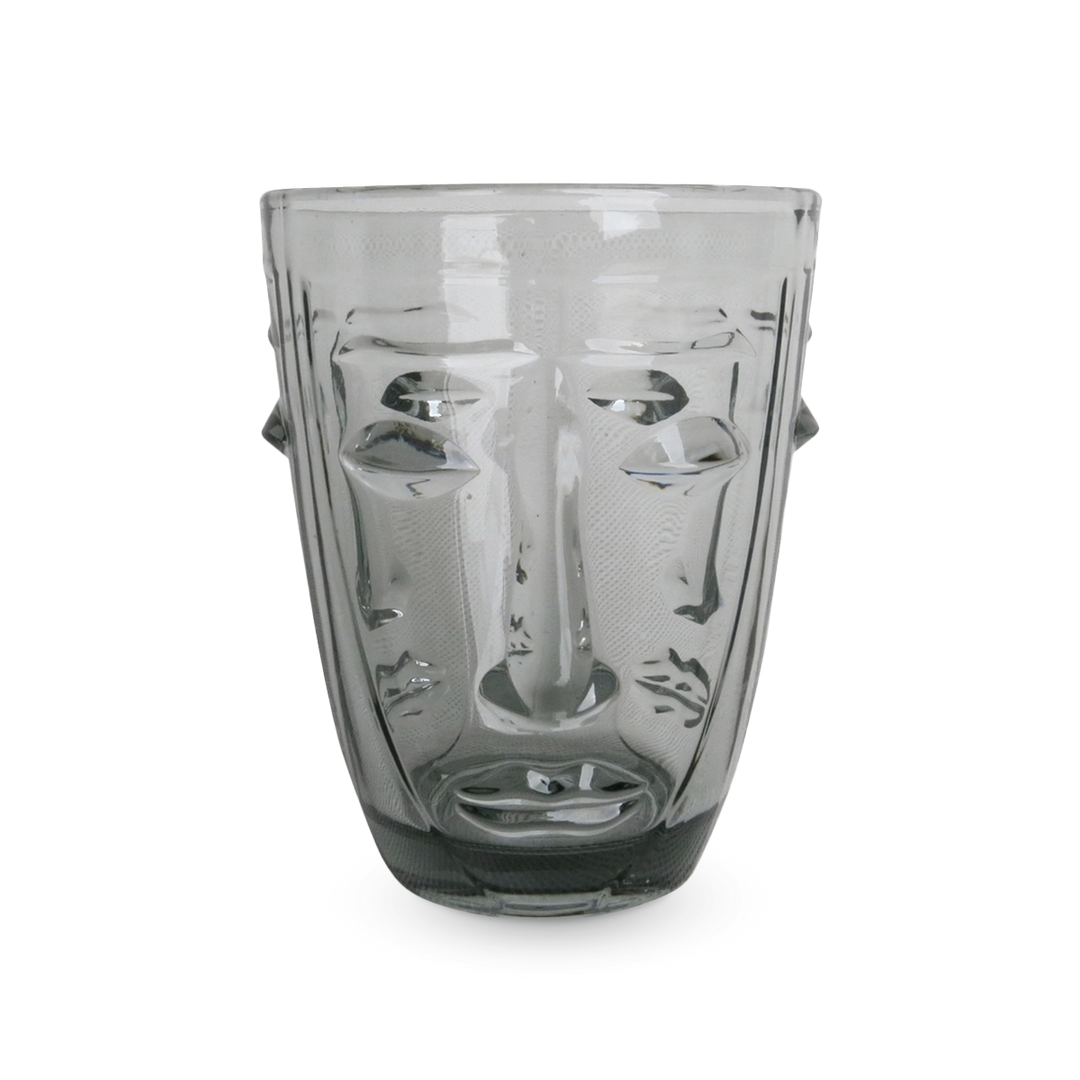 Visage Grey Water Glass