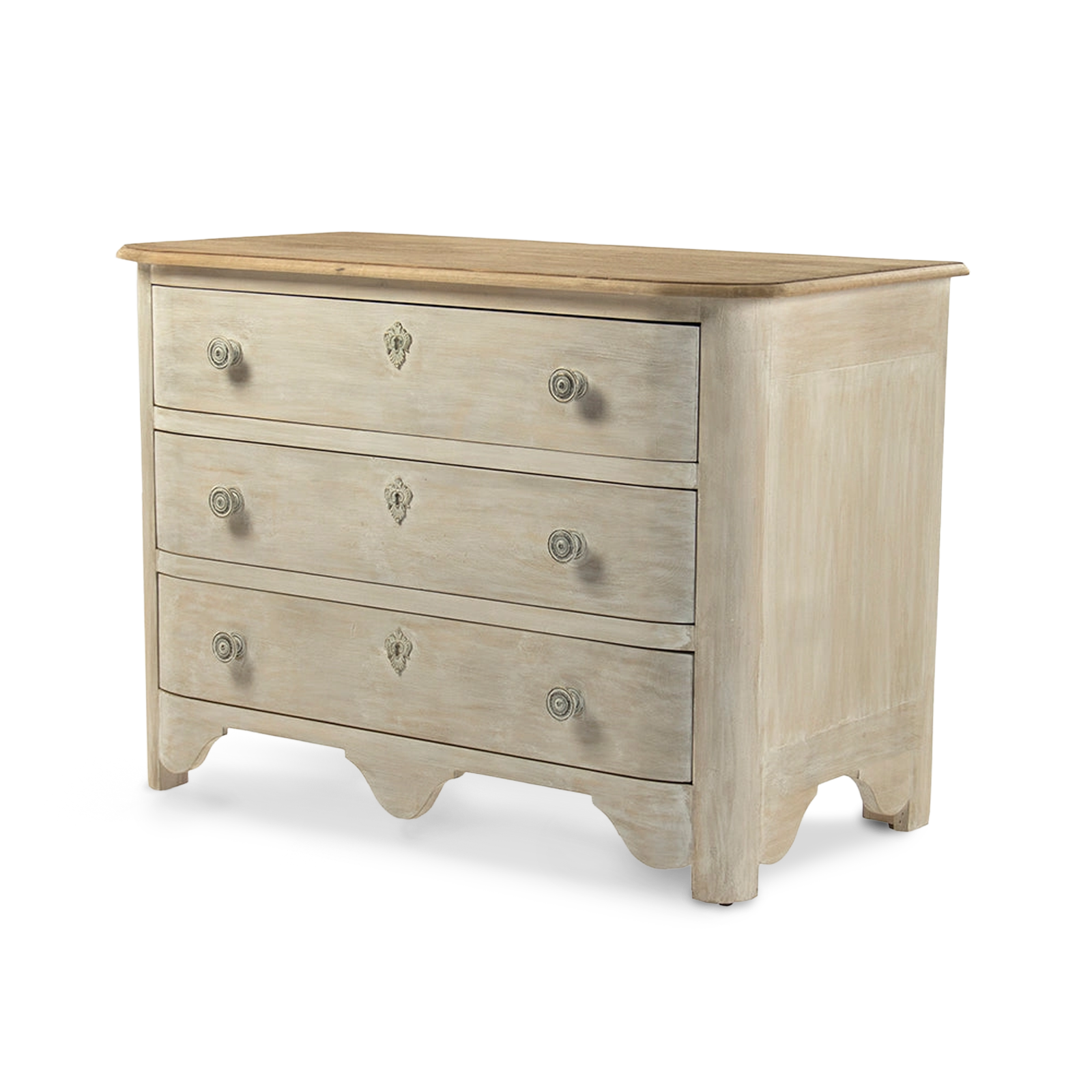 Whitney Three Drawer Chest side